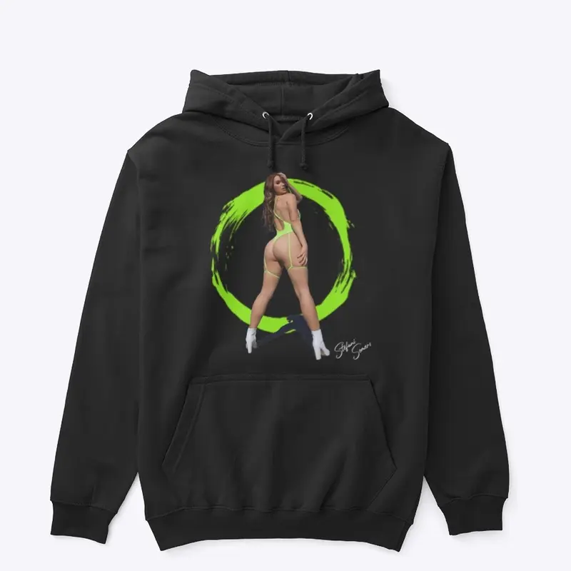 Neon Peach Hoodie